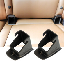 Universal Car Seat ISOFIX Guide 2 Pack, Black Latch Connector for Secure Child Seat Installation