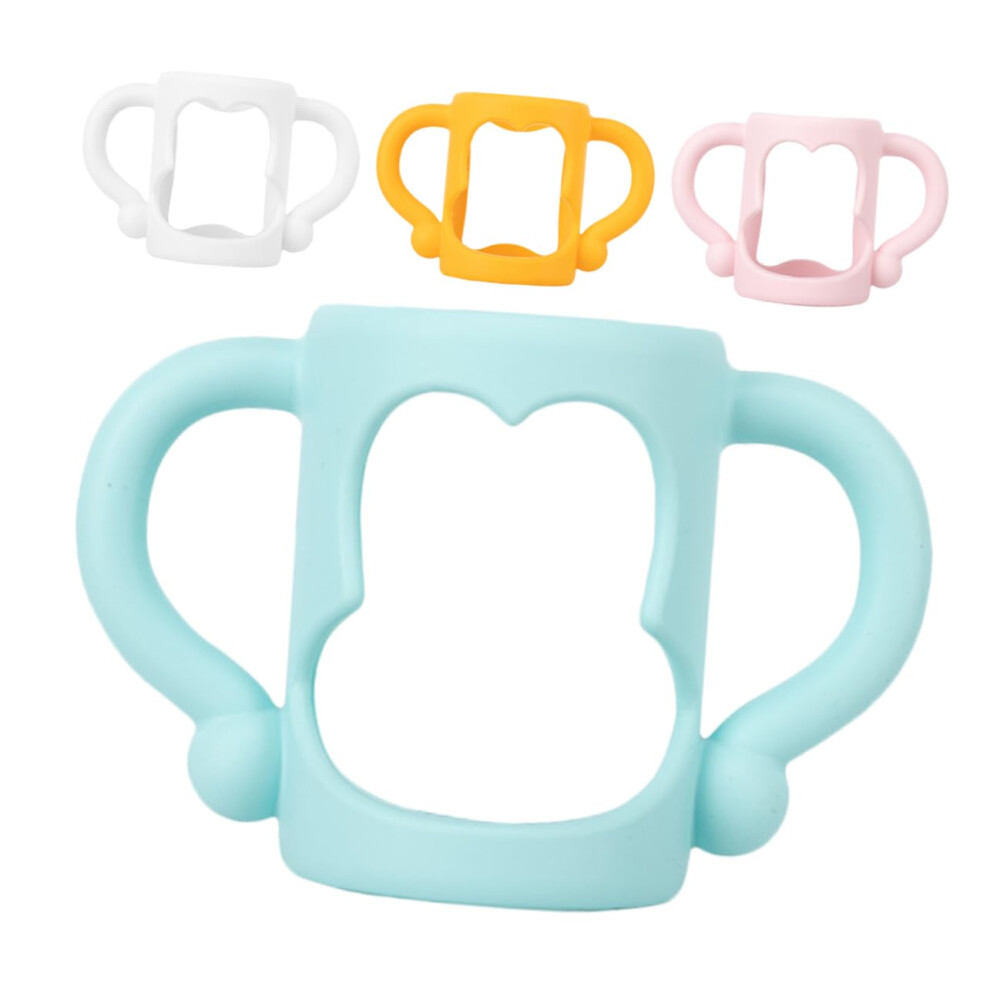 4pcs Ergonomic Easy Grip Bottle Handles with Quick Snap Attachment for Universal Bottles