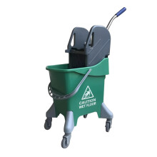 CVS2020.COM Commercial Mop Bucket with wringer 31 Liter with Ergonomic Design, Efficient Cleaning System, Easy Filling & Emptying, Cleaning Trolley o