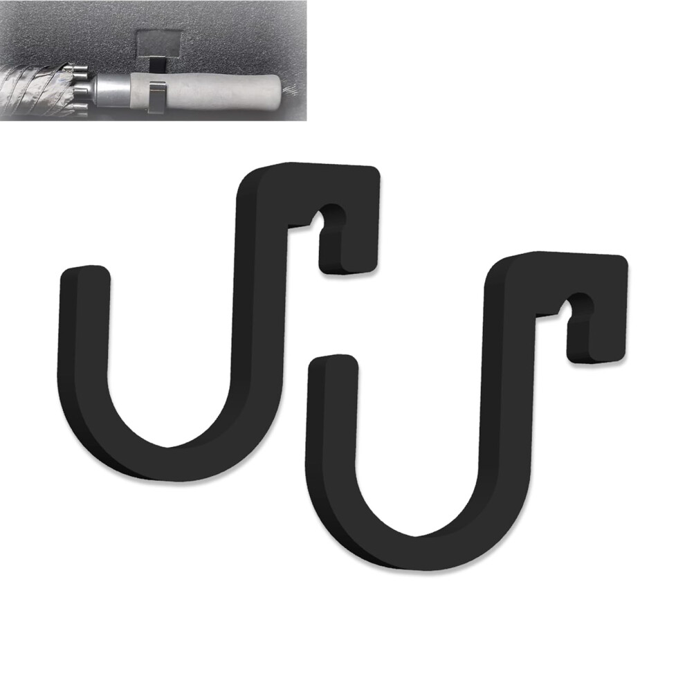 2 Pack Universal Car Umbrella Holder Clip, Nodrill Silent Secure Mount For Most Vehicles 9070919826382