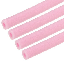 sourcing map 4pcs 1/3" ID Pipe Insulation Foam Tube, Foam Pipe Tubing Covers 0.63" OD Wrap Roll Bar Tubing 3.3FT Long - Heat Preservation for Handle