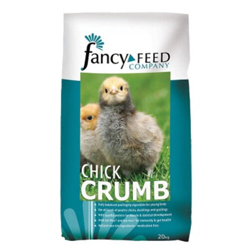 Fancy Feeds Chick Crumb Complete Young Poultry feed, 20 kg