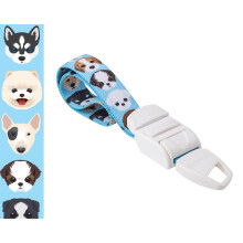 ROLSELEY Blue Medical Nurse Tourniquet with CUTE CARTOON DOGS & PUPPIES Pattern with ABS Plastic Buckle Latex Free Elastic Band Perfect for Doctors,