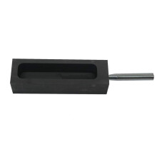 LLF Gold Silver Graphite Ingot Mold Mould Crucible for Melting Casting Refining with Metal Bar (3kg)