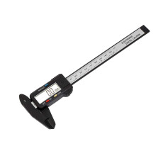 KATSU Digital Caliper 150mm 6 Inch, Large Display Imperial and Metric Units Fraction Conversion Carbon Fiber Electronic Vernier Measuring Tool 401415
