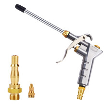 Air Blow Gun Nozzle Duster Blow Gun Cleaner, with 1 Air Flow Extension Nozzle,Air Pressure Pistol-Grip Connector Pneumatic, Air Compressor Quick Conn