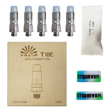 ZCoil for INNOKIN Prism T18E Coil 1.7 ohm Endura T22 T18E Pro Coils for Endura Endurance T18E T22E T18 V2 II 2 Mini X Tank Kit Pack of 5