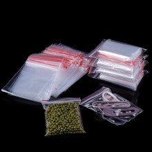 Small Grip Seal Bags 300Pcs 4x6cm/1.57x2.36in Tiny Sealable Plastic Pouch Little Clear Ziplock beads Bag Reusable Transparent Polythene Pouches for S