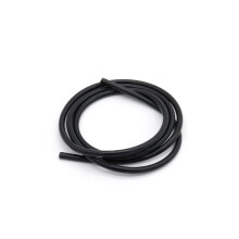 VictorsHome Silicone Tube, 3mm ID x 5mm OD, 3.3ft (1m) Length, Flexible Rubber Tubing Hose Pipe for Water Air Oil Pump Black