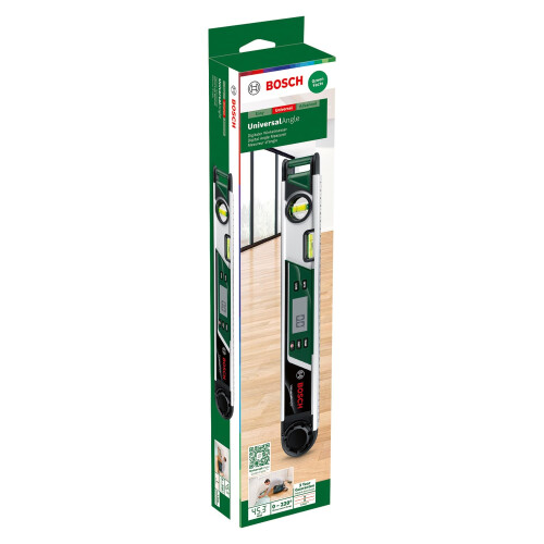 Bosch Bosch Digital Angle Finder UniversalAngle (Measure and Transfer Angles up to 220 Precisely, with Integrated Calculation Function for mitre Angles, i 1