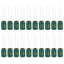 PATIKIL 35V 220uF Electrolytic Capacitors, 20Pcs 8x12mm Aluminum High Frequency Electrolytic Capacitors for TV, LCD Monitor, Refrigerator, Circuit Bo
