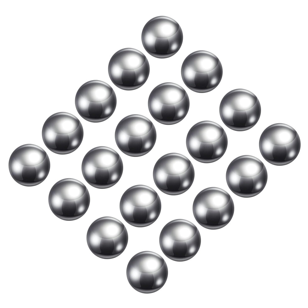 Metallixity Precision Balls G200 12Mm 25Pcs, 201 Stainless Steel Bearing Balls Beads - For Industry Kit, Machinery, Automotive, And Diy 40535937