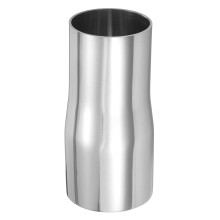 PATIKIL Concentric Reducer Pipe Fitting, 2-1/2"(63mm) to 2-1/4"(57mm) OD 304 Stainless Steel Butt Weld Tube Long Reducer Exhaust Pipe for Food Bevera