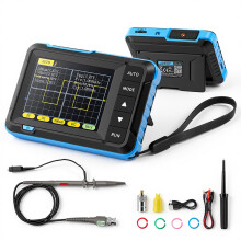 Oscilloscope DSO152, Handheld Digital Oscilloscope Kit, Portable Automotive Oscilloscope with 200KHz Bandwidth, 2.5MS/s High Sampling Rate, Auto/Norm