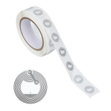 140 Pcs NFC Stickers, NFC 213 Tags with Waterproof, Oil Resistant, Round Blank Rewritable, Adhesive Labels, for Labels Programmable, Compatible with