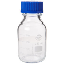 250ML BOROSILICATE GLASS LABORATORY REAGENT BOTTLE SIMAX (DURAN PYREX EQUIVALENT)