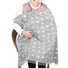 Lightweight Nursing Cover for Breastfeeding Moms, Breathable Privacy Shawl with Adjustable Fit and Sun Shield