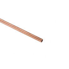 MACHSWON Copper Round Tube T2 Copper Tubes Pipe 1.5mm OD 0.25mm Wall Thickness 100mm Length Seamless Straight Pipe Tubing