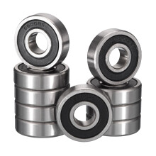 HiPicco 6900-2RS Deep Groove Bearings, ID 10mm x OD 22mm x Width 6mm Double Rubber Sealed Ball Bearings, Pre-Lubricated (GCr15) Chrome Steel 10pcs