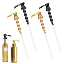 4-Pack Universal Fit Syrup Pump for Coffee and Beverage Syrups – Easy to Use, Durable Pump for Most 750ml to 1L Bottles