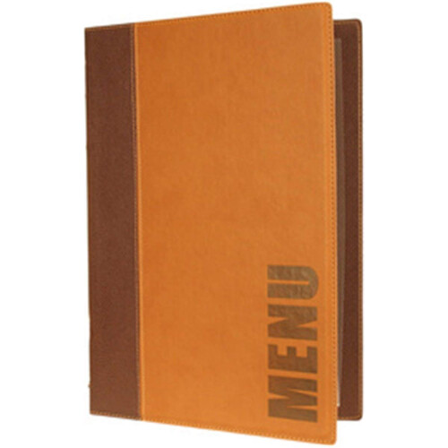Securit Trendy Range A4 Menu Holder with 1 Double Insert, Green 2