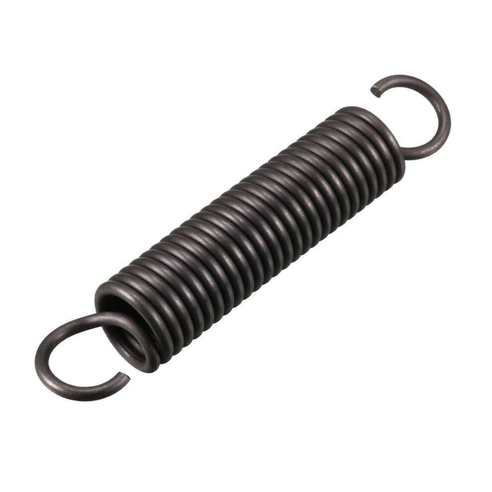 Sourcingmap Extension Spring - 2.5Mm Wire Dia 18Mm Od 100Mm Free Length Spring Steel Small Dual Hook Tension Spring 64468594