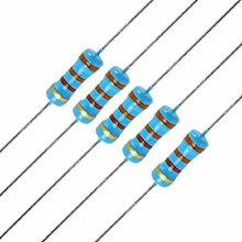 UMTMedia 30pcs 56K ohm Ω - 1/2W Watt Metal Film Resistors 0.5 1% for Electronic, Arduino, or Raspberry PI Projects. Many Values Available