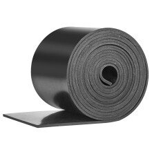 Rubber Strip Neoprene Rubber Sheet 100mm(W) x3mm(T) x3m(L) Neoprene Rubber Strips Solid Rubber Rolls for DIY Gaskets, Crafts, Pads, Flooring Protecti