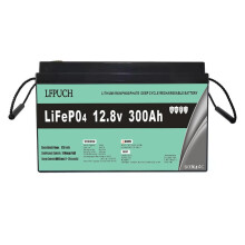 LiFePO4 12V 300Ah Lithium leisure battery, Lithium Iron Phosphate Battery instead of car AGM or deep cycle battery, for RV, Boat, Marine, Solar Syste