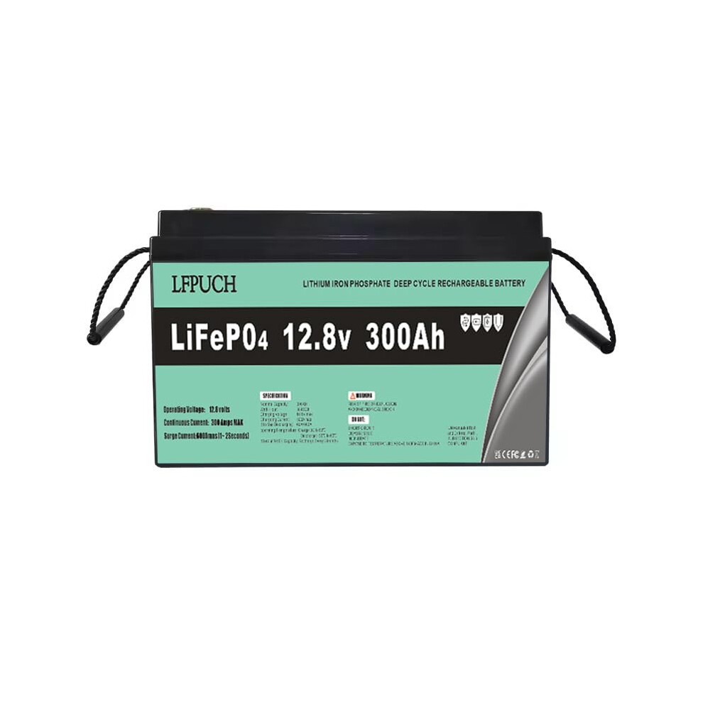 Lifepo4 12V 300Ah Lithium Leisure Battery, Lithium Iron Phosphate Battery Instead Of Car Agm Or Deep Cycle Battery, For Rv, Boat, Marine, Solar Syste 83400391