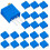 Innfeeltech 20 Pcs 50K Ohm Multiturn Trimmer Potentiometer Blue Adjustable Variable Resistor 1