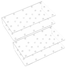 VILLFUL Acrylic Cake Pop Stand with 20 Holes Clear Lollipop Display Rack Holder for Party Wedding Candy Sticks Presentation