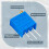 Innfeeltech 20 Pcs 50K Ohm Multiturn Trimmer Potentiometer Blue Adjustable Variable Resistor 5