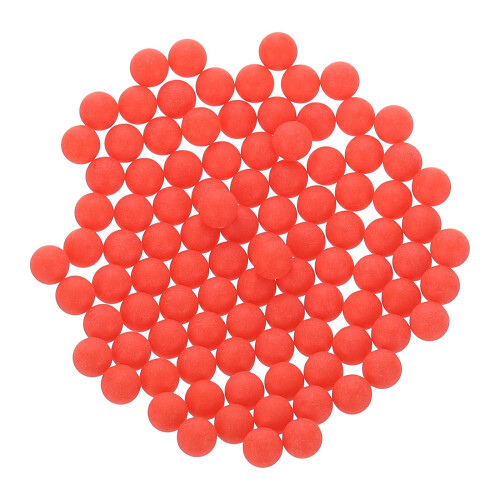 sourcing map 200pcs PP Plastic Bearing Balls 4mm Solid Plastic Balls, Precision Bearing Ball, Red