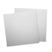 sourcing map 2Pcs 304 Stainless Steel Sheet Plate, 4" x 4", 18 Gauge (1mm) Thickness, Stainless Steel Plate with Gloves for Crafting, Modelers, Jewel