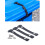 3pcs Wheelie bin lid lock strap with webbing bridge for strong winds easy fitting - No rust - No dangerous hooks - WONT snap 2