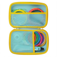 AONKE Hard Protective Case Compatible with SCRIB3D P1 3D Printing Pen / MYNT3D 3D Pen / 3Doodler Start 3D Printing Pen/FreeSculpt 3D Printing Pen (Bl