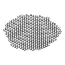 M METERXITY 500-Pack Stainless Steel Bearing Balls, 3.5mm G100 Metal Precision Balls for Paint Mixing/Bicycle Bearing/DIY Crafts