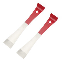 KINGLAKE 2 Pcs Steel Bee Hive Tool Beekeeping Scraper Frame Lifter 9 Inch The Best Paint Scraping Tool for Beekeepers