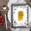 Belle Vous 5 Pack Double Fold A5 Menu Covers - 2 Fold Double View American Style Menu Holders - Black Foldable Clear Menu Covers with Corner Protecto 5