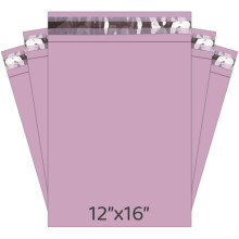 Mailing Bags, YUNJU Shipping Poly Postal Self Seal Bags in Size 12 x 16 Inch Size Small Mailing Bags Postage Packaging Bags 305mm to 407mm Pink 1000