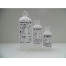 500ml Methanol | 99.95% Pure | ACS Lab Grade | High Quality Solvent | 500ml