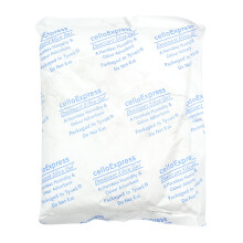 celloexpress 100g Silica Gel Pouches - Pack of 100 - Total Gel Weight 10000g/10kg - Silica Gel in Tyvek Fabric Sachets (100g, 100)