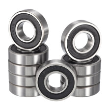 HiPicco R8-2RS Deep Groove Ball Bearings, ID 1/2" x OD 1-1/8" x Width 5/16" Double Rubber Sealed Ball Bearing Pre-Lubricated Chrome Steel Z2 Lever 10
