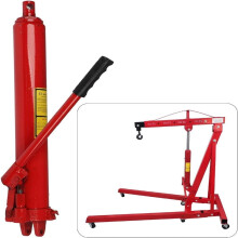 Holdfiturn Long Pump Jack 8 Ton Hydraulic Jack with Manual Hydraulic Pump Car Repairing Set Heavy Duty Single Pump Jack for Car Van Boat Truck Carava