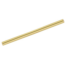 sourcing map 1pcs Brass Rods (12mm)1/2 Inch x (305mm)12 Inch Brass Solid Round Stock Lathe Bar for Knife Handles Pin DIY Craft Model Plane