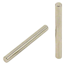 Diametrically Magnetised N52 Neodymium Rod Magnet for Providing Rotational Movement - 5mm dia x 50mm thick - Pack of 20