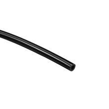 sourcing map Silicone Tubing 1/8"(3mm) ID x 3/16"(5mm) OD 3.3ft Silicone Rubber Tube Air Hose Water Pipe for Pump Transfer Black