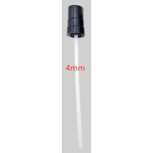 1 Piece Extended Tube for Manual Fluid Extractor Pump Oil Hose with Rubber Connector Vacuum Pump Tank Spare Parts (4MM)