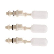 Hicello 3PCS 3/4 Float Ball Valve,Automatic Fill Feed Humidifier Tank Water with Adjustable for Ponds, Livestock Water Trough, Aquariums, Aquaculture